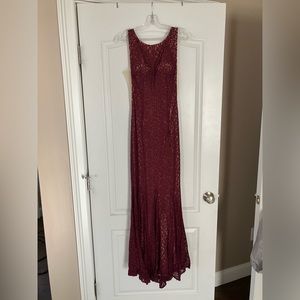 Jovani Prom dress size 2 Maroon